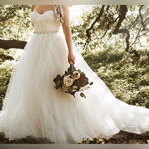 Beautiful Hayley Paige/Jim Hjelm ball gown purchased in 2020 - Picture 2 of 6